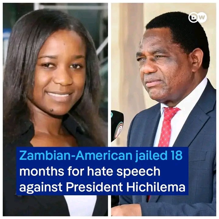 Zambian-American Influencer Sentenced to 18 Months for Hate Speech Against President