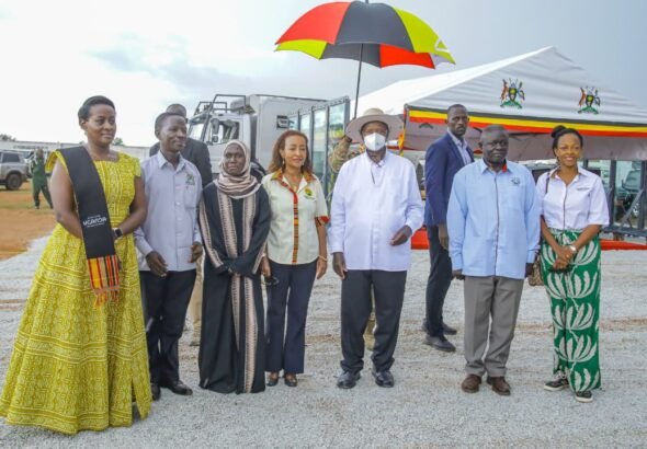 President Yoweri Museveni attending the World Tourism Day in Mbale