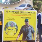 Entebbe Airport Taxi drivers set off to Nagulu to Endorse Gen Muhoozi